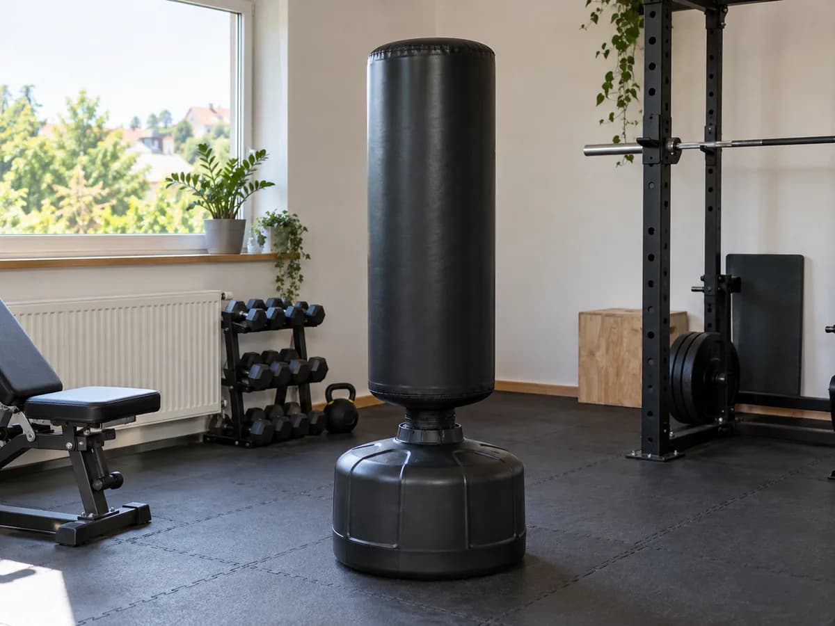 Boxovací vak so stojanom
